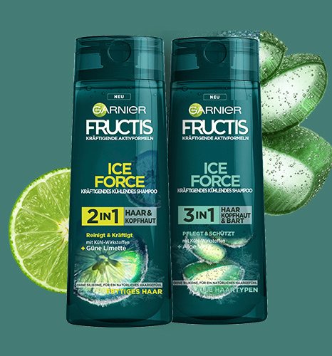 Fructis Ice-Force - Produktabbildungen